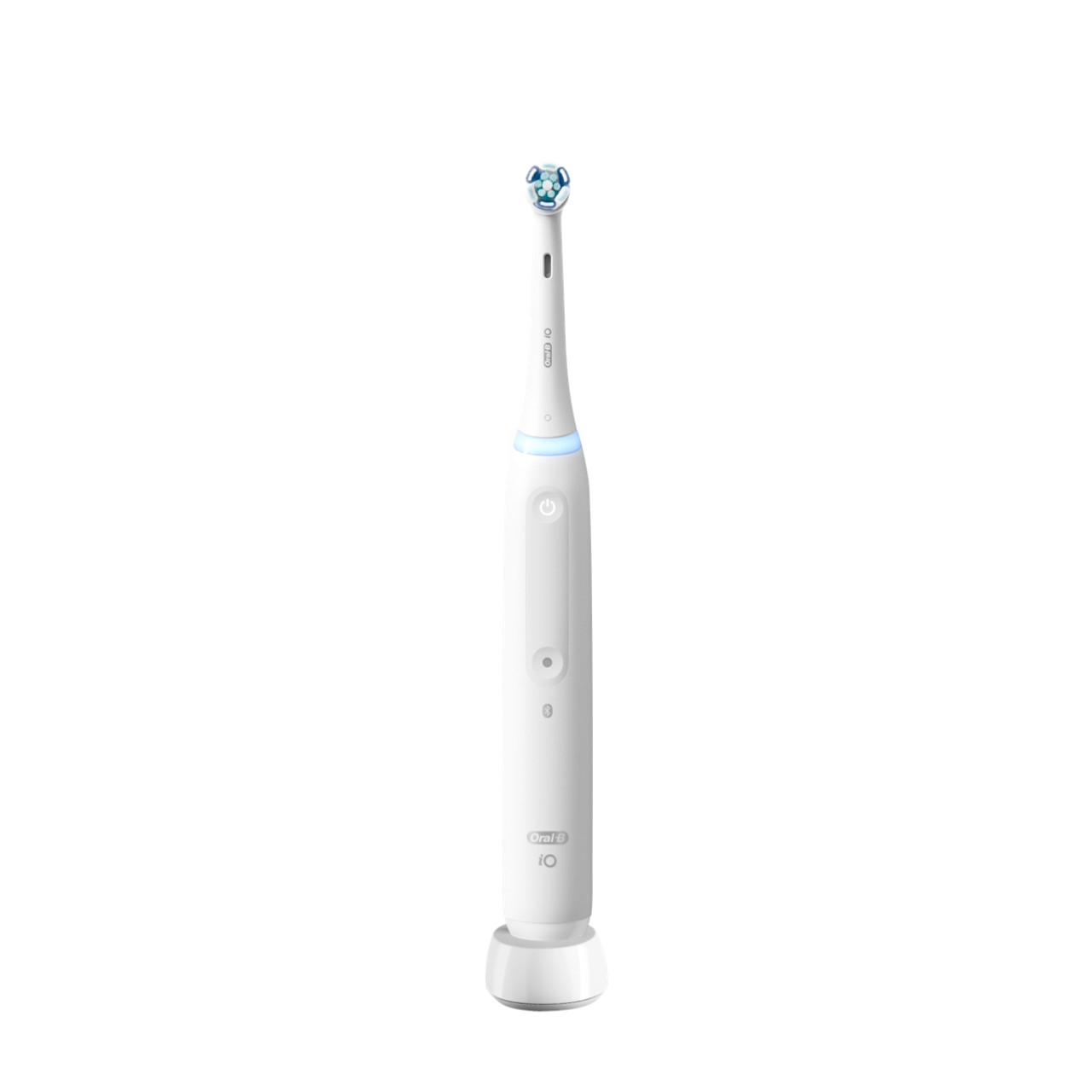 Oral-B iO4 Electric Toothbrush Black & White (Duo Pack) + Toothbrush Heads,  Pack of 4 Counts & White Toothbrush Heads, Pack of 4 Counts : :  Health & Personal Care