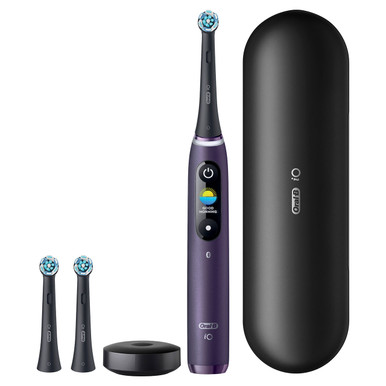 Oral-B iO8 Electric Toothbrush, Violet Ametrine | Oral-B
