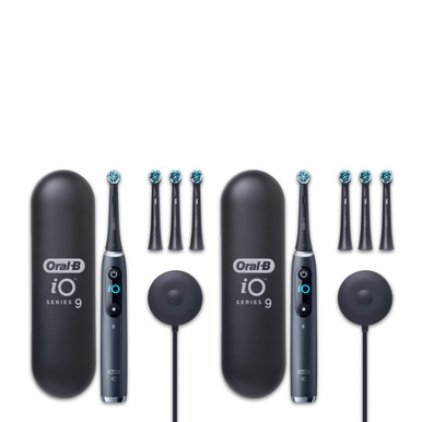 iO Series 9 Twin Pack in black onyx | Oral-B