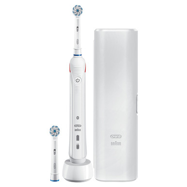 Oral-B Smart 4000 Rechargeable Electric Toothbrush, White