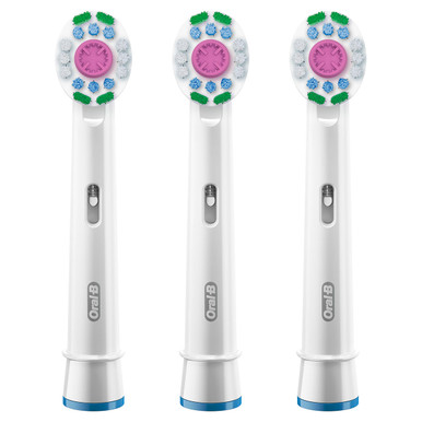 3D White Electric Toothbrush Replacement Brush Heads | Oral-B