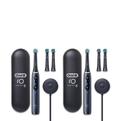 iO Series 8 Twin Pack black onyx | Oral-B