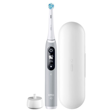 Oral-B iO Series 6 Electric Toothbrush, Grey Opal | Oral-B