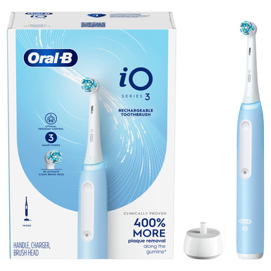 Oral-B iO Series 3 アイスブルー Oral-B iO Series 3 Electric Toothbrush | Oral-B