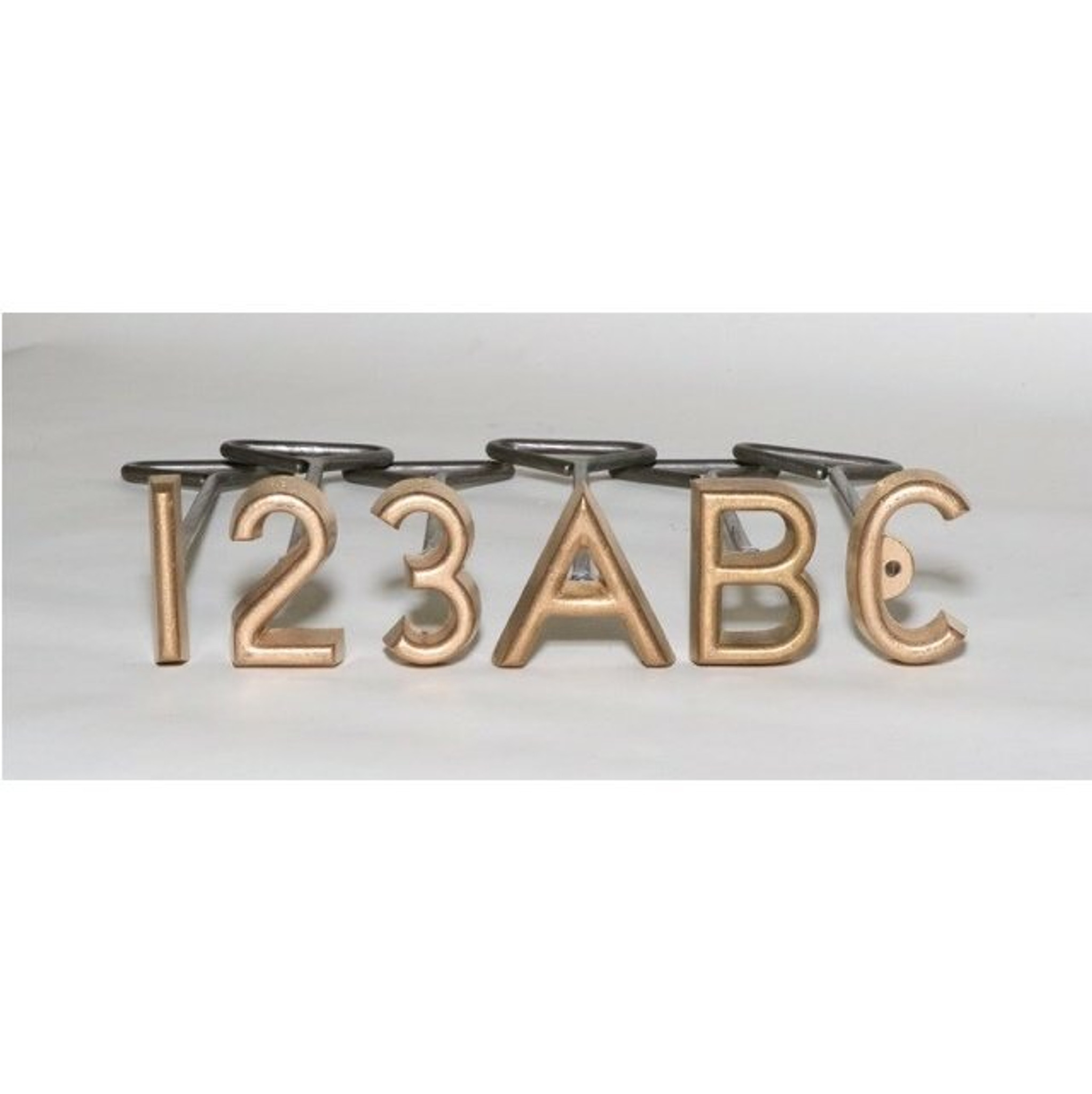 Freeze Branding Iron Letter Set