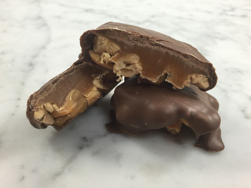 Cashew Caramel Patties (Milk Chocolate)