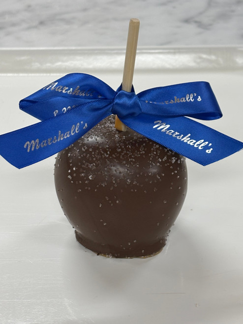 Chocolate Sea Salt Caramel Apple