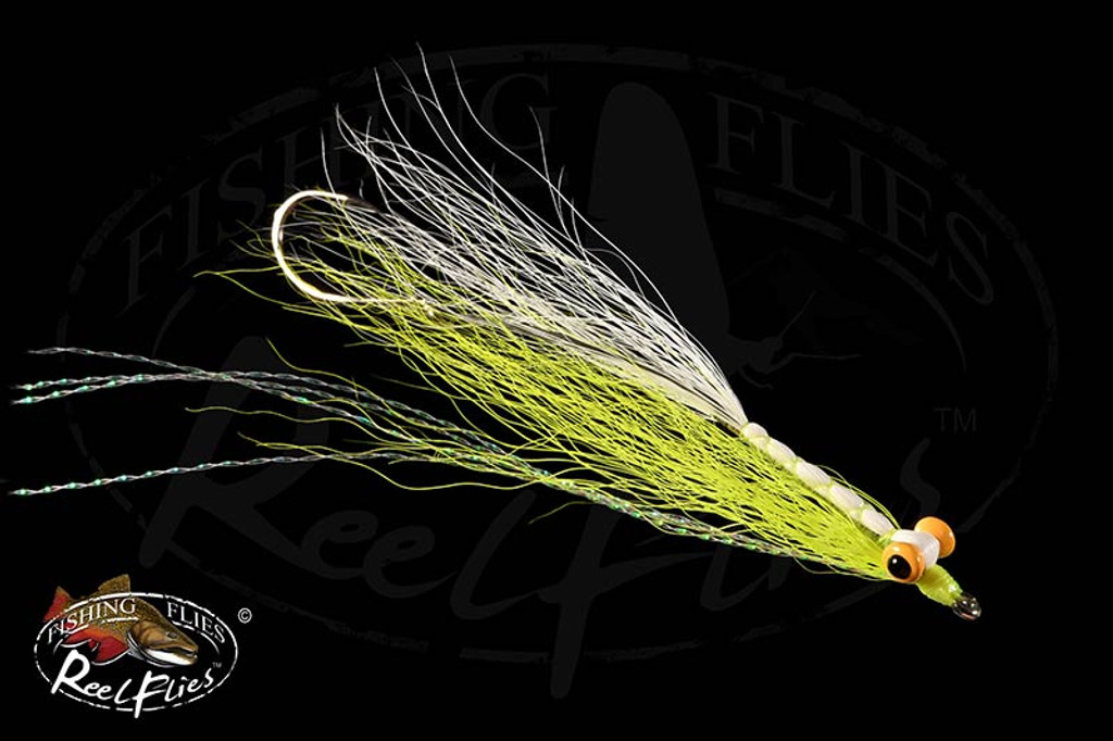 Stinger Clouser Chartreuse with Stinger Hook Fly