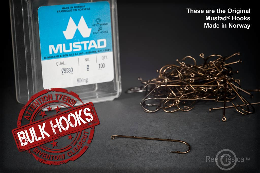 Mustad L87-3665A Streamer Hooks [100/pack]