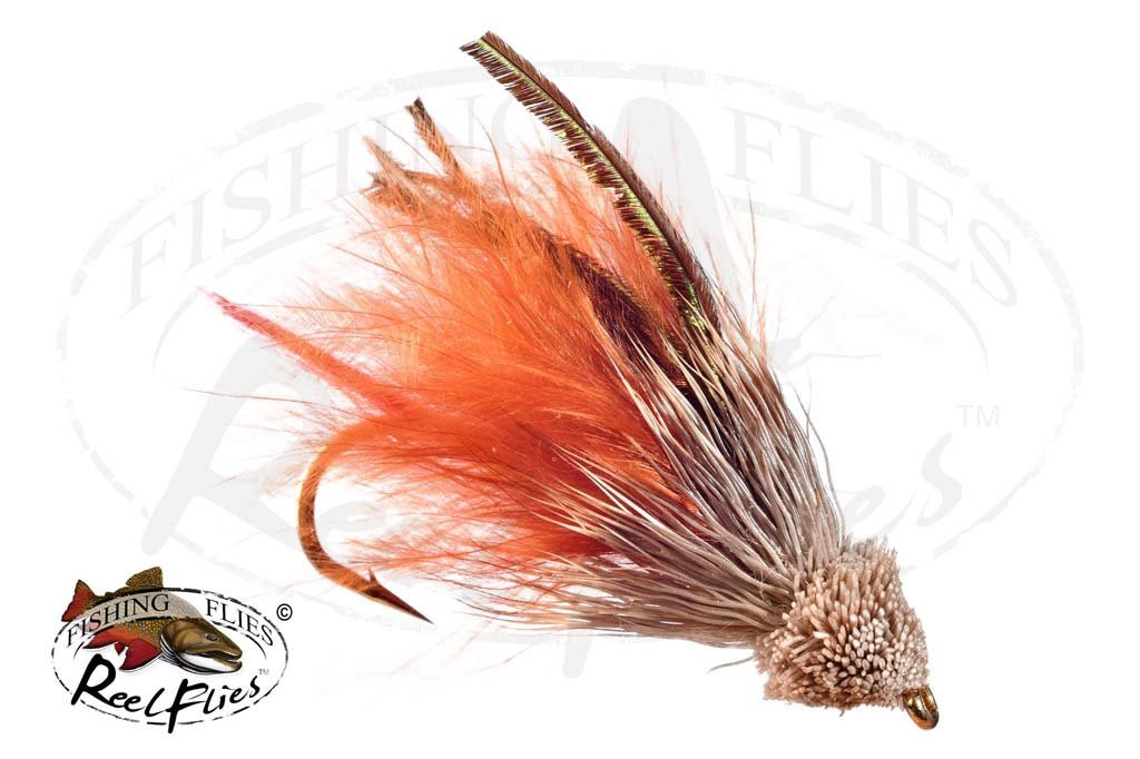 ルアー・フライ Coatac MARABOU MADDLER MADE IN ENGLAND Muddler Minnow Marabou Brown