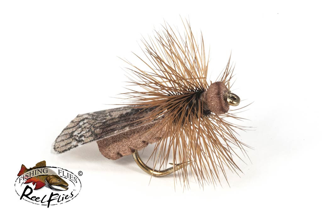 Realistic Caddis Fly Brown