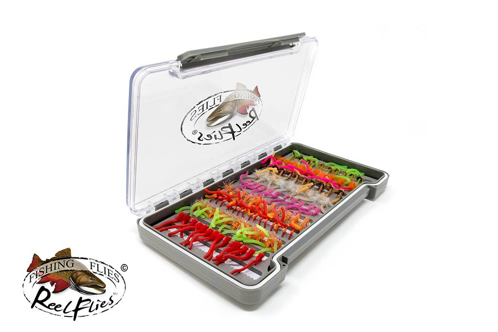 Fly Fishing Box, Waterproof Large Capacity Slim Fly Fishing Lures Box for  Saltwater