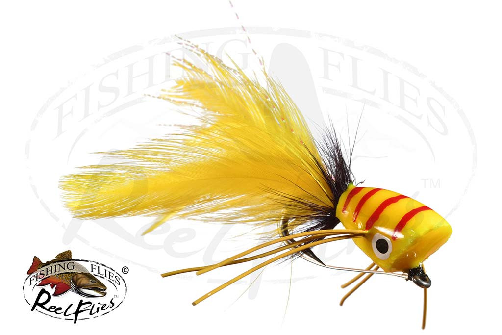 Bass Popper Yellow - RF-6955