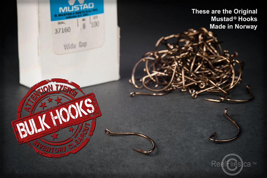 Mustad 37160 Fly Tying Hooks