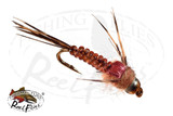 BH ReelFlies Ginger Quill Mayfly Nymph Fly