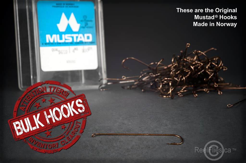 Mustad R5094842 Dry Fly Hooks [100/pack]