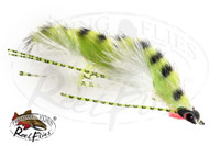 Chartreuse Tiger Articulated Baitfish