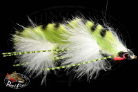 Chartreuse Tiger Articulated Baitfish