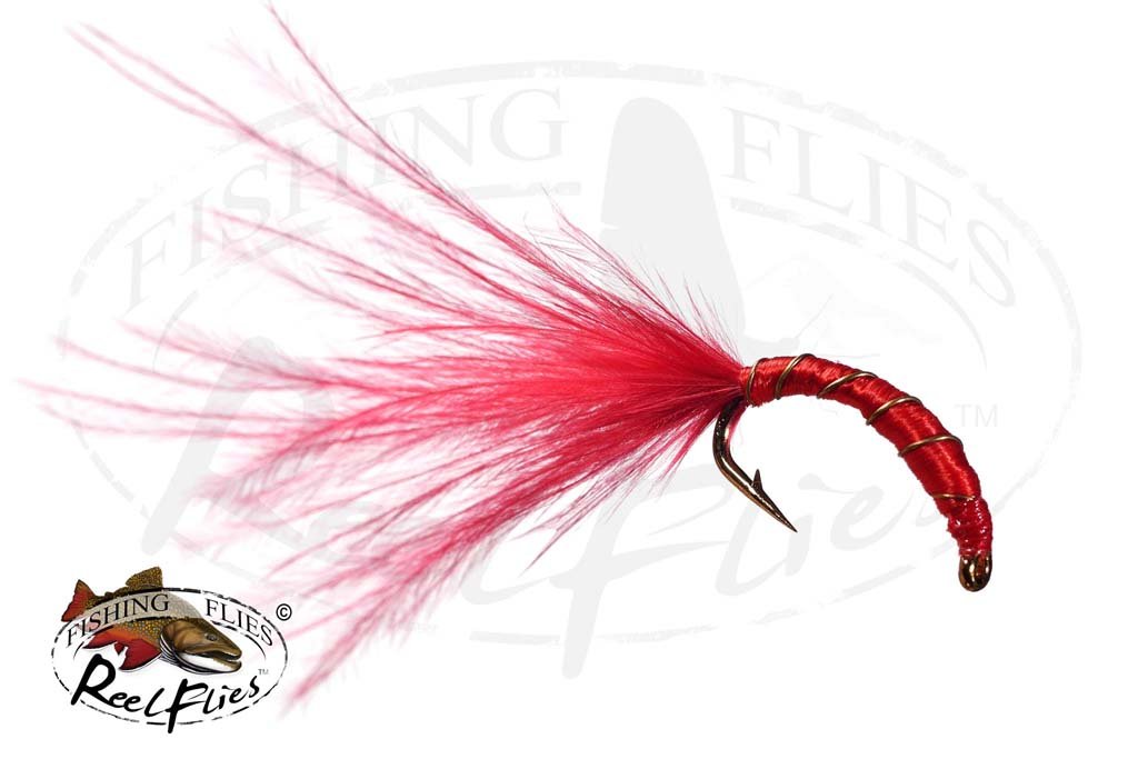 The Worm - Red – Fly Fish Food