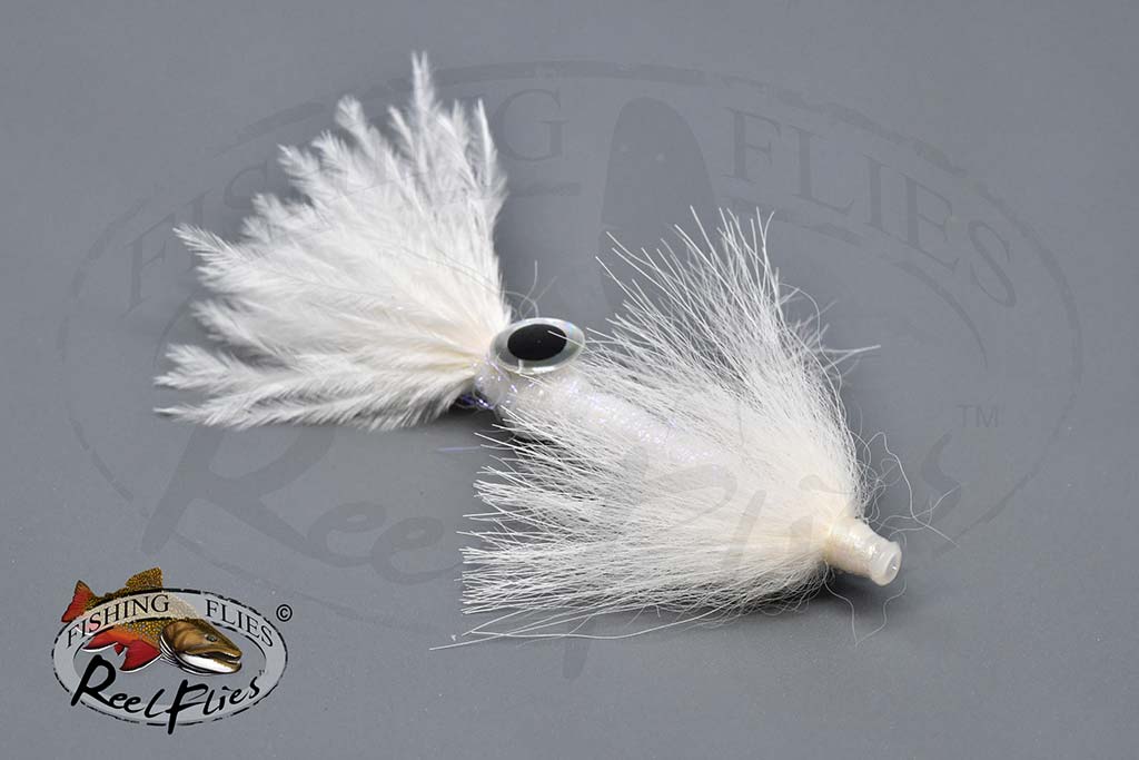 Polar White Salmon Fly - RF-6072