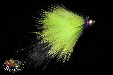 Jig Head Black Chartreuse