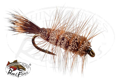 Buck Bug Brown Natural, Brown Hackle & Natural Tail