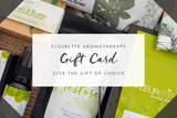 Fleurette Aromatherapy Gift Card