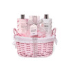 IDC Institute Secret Stories Tea Rose & Sage Basket Bath Gift Set