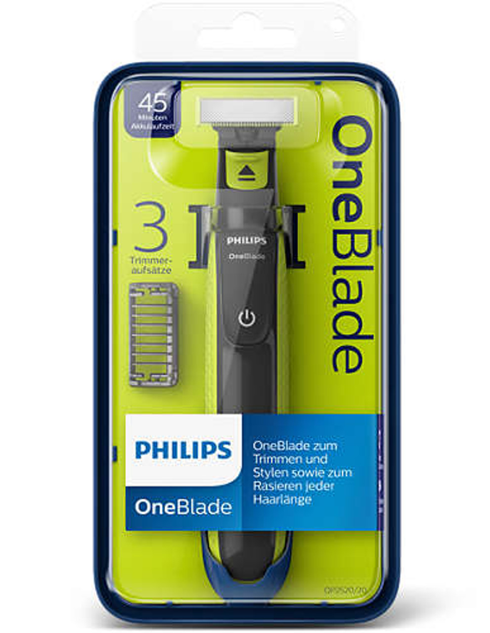 Philips One Blade Electric Groomer QP2520/20 - Health Junction