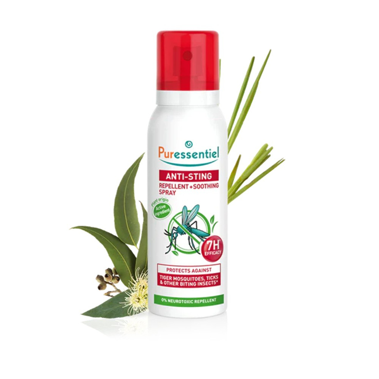 Puressentiel Bite & Sting Spray Repellent + Soothing 75ml