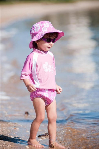 BanZ UV Swim Nappy Pink Floral