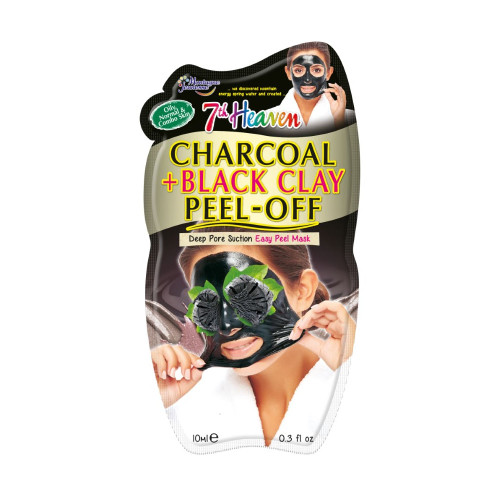 7th Heaven Charcoal + Black Clay Peel Off Mask