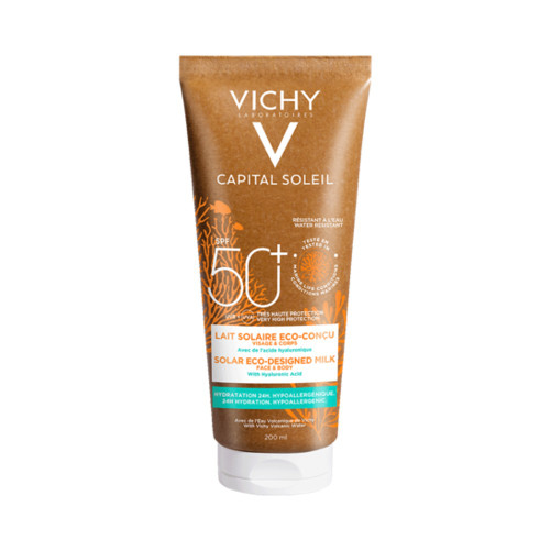Vichy Capital Soleil Solar Eco-Designed Milk SPF 50+ 200ml