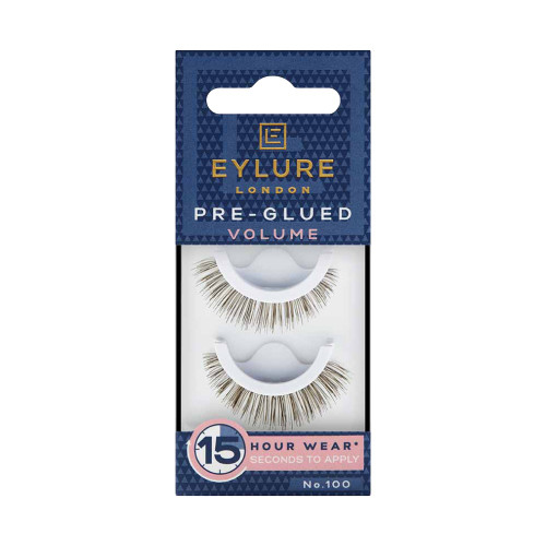 Eylure PRE-GLUED VOLUME Lashes NO. 100 Eylure PRE-GLUED VOLUME Lashes NO. 100