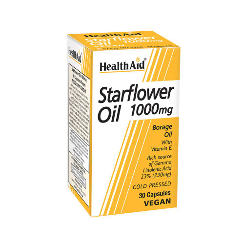 HealthAid Starflower Oil 1000mg 30 Capsules HealthAid Starflower Oil 1000mg 30 Capsules