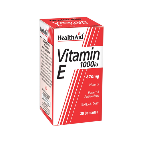 HealthAid Vitamin E 1000iu 670mg 30 Capsules