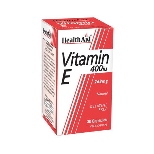 HealthAid Vitamin E 400iu 268mg 30 Capsules