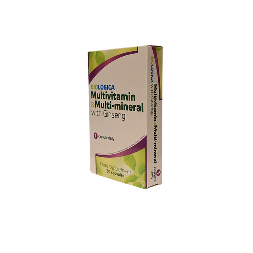 Biologica multivitamn & multi-mineral with ginseng