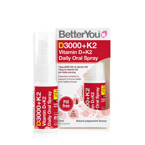 Better You Vitamin D 3000 IU + K2 Oral Spray