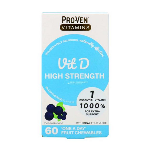 ProVen Vitamin D 2000 High Strength  60 Fruit Chewables