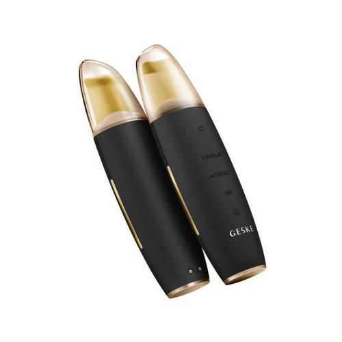 Geske MicroCurrent Skin Scrubber & Blackhead Remover 9in1 Gray