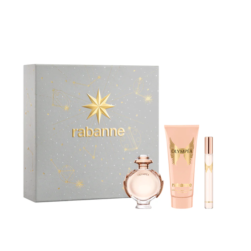 Paco Rabanne Olympea Eau De Parfum 80ml + Body Lotion 100ml + Travel Spray 10ml Paco Rabanne Olympea Eau De Parfum 80ml + Body Lotion 100ml + Travel Spray 10ml