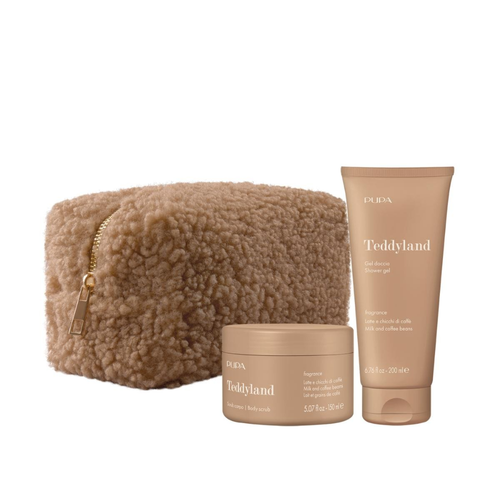 Pupa Teddyland Milk & Coffee Beans Shower Gel 200ml + Body Scrub 150ml