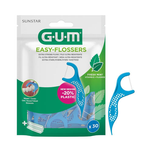 GUM Easy-Flossers Fresh Mint