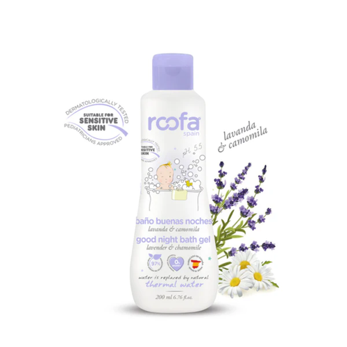 Roofa Good Night Bath Gel Lavendar & Chamomile 200ml