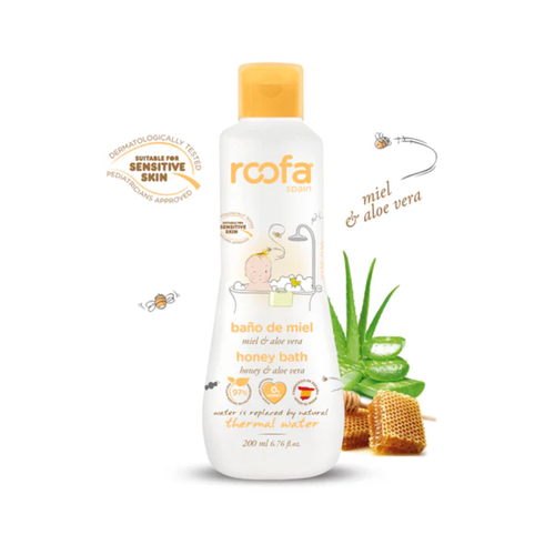 Roofa Honey Bath Honey & Aloe Vera 200ml