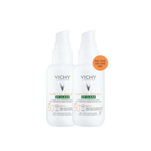 Vichy Capital Soleil UV-Clear Sunscreen Duo (Buy 1 Get 1 FREE)