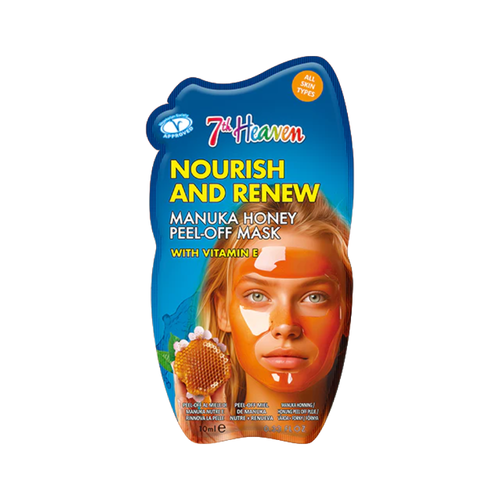 7th Heaven Manuka Honey Peel-Off Mask with Vitamin E - Nourishes & Renews