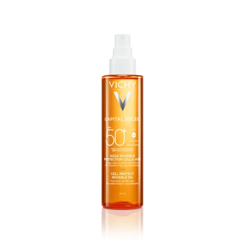 Vichy Capital Soleil Cell Protect Invisible Oil SPF50 Plus 200ml