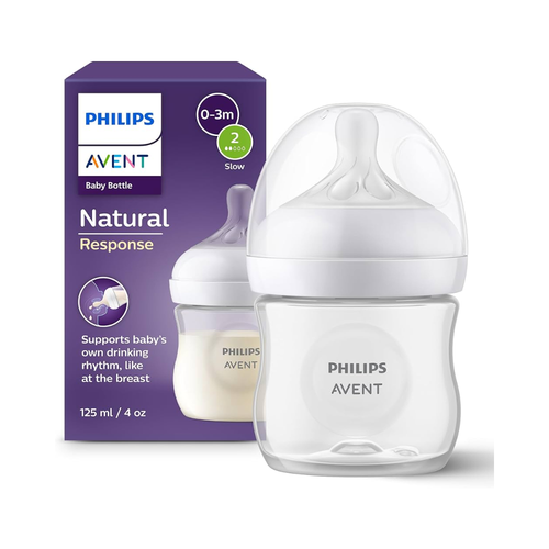 Philips Avent Natural Response Baby Bottle 0-3m 125ml